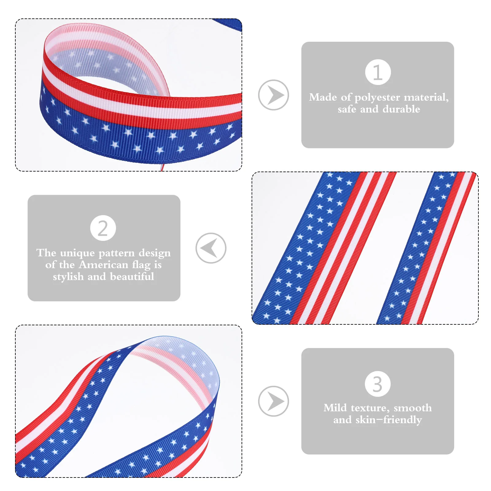 2 Rolls American Flag Ribbons Ribbons American Flag Gift Wrapping Decorative DIY Craft Supplies Holiday Packaging
2 Rolls American Flag Ribbons Ribbons American Flag Gift Wrapping Decorative DIY Craft Supplies Holiday Packaging