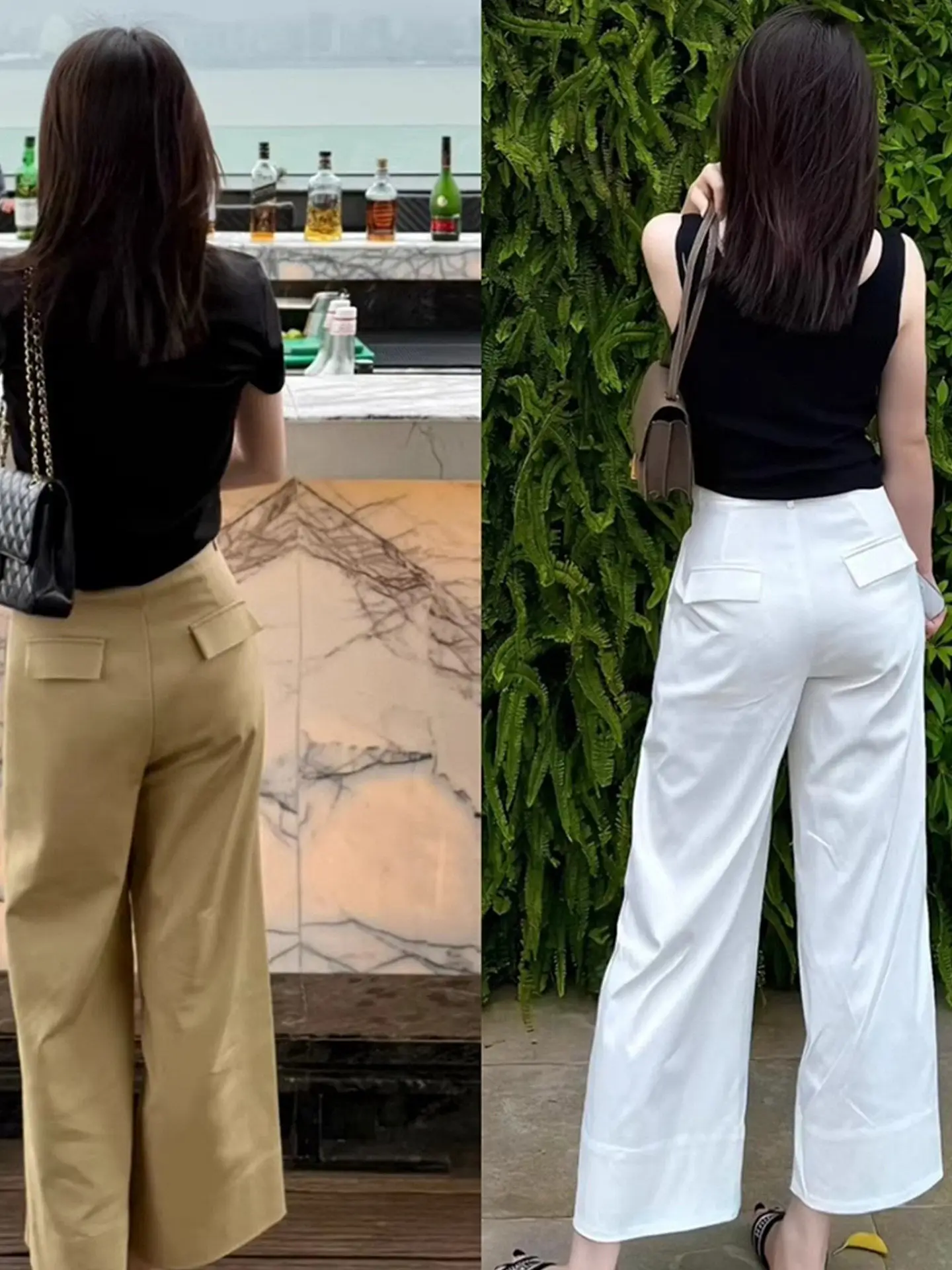 Khaki Thin Straight Leg Suit Pants Women's Summer New High Waist Loose Slimming Narrow Version Nine Points Wide Leg Pants
Khaki Thin Straight Leg Suit Pants Women's Summer New High Waist Loose Slimming Narrow Version Nine Points Wide Leg Pants
