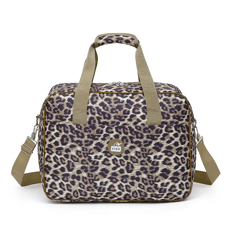 Leopard print travel bag women large-capacity handbag female business trips storage shoulder bag
Leopard print travel bag women large-capacity handbag female business trips storage shoulder bag