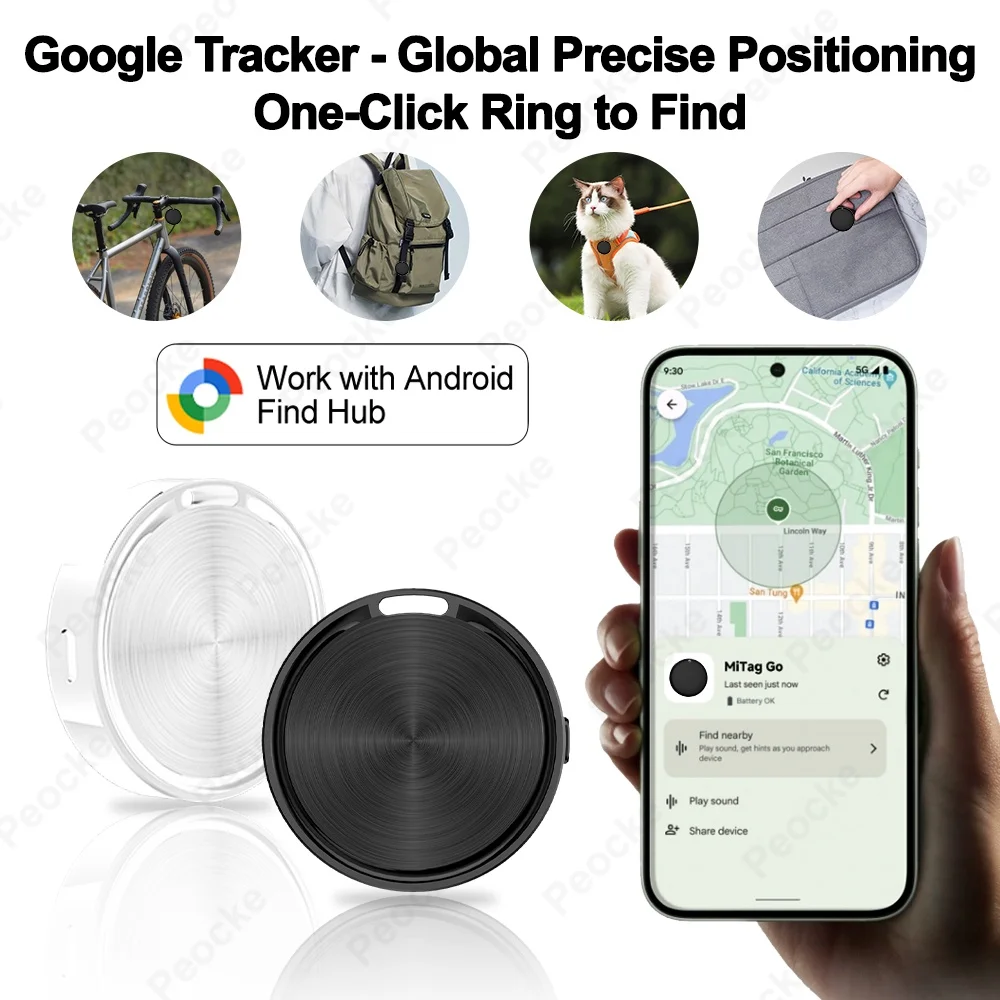 Умный Bluetooth GPS-трекер для Android, поиск предметов, работа с Google Find Hub, поиск устройств для ключей, чемодана, рюкзака
Умный Bluetooth GPS-трекер для Android, поиск предметов, работа с Google Find Hub, поиск устройств для ключей, чемодана, рюкзака