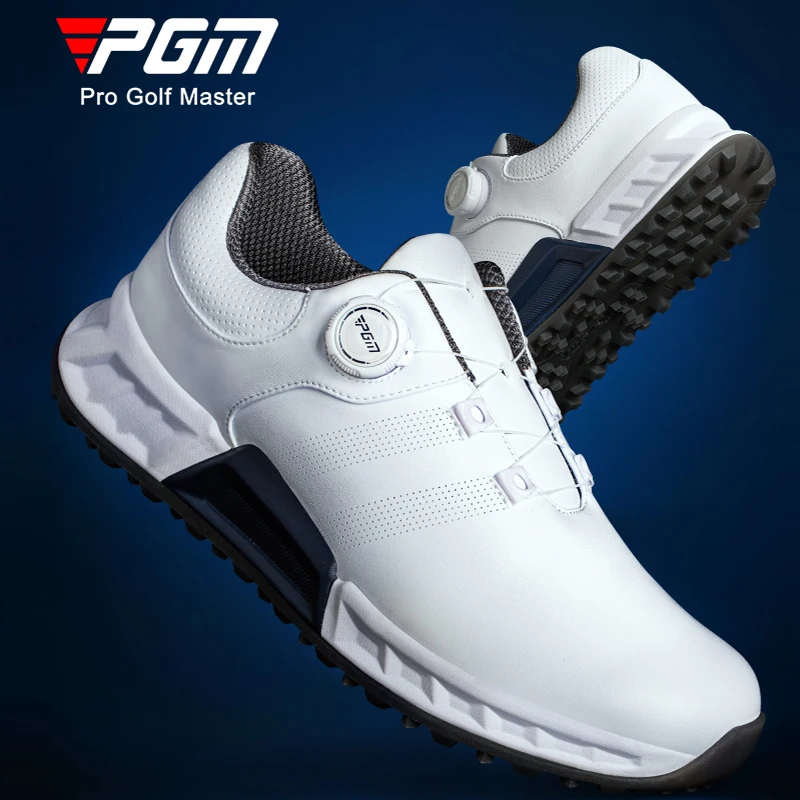 PGM Men's Golf Shoes Comfortable Cushioning Knob Lace Golf Sneakers Waterproof Anti Slip Training Footwear Height Increase
PGM Men's Golf Shoes Comfortable Cushioning Knob Lace Golf Sneakers Waterproof Anti Slip Training Footwear Height Increase