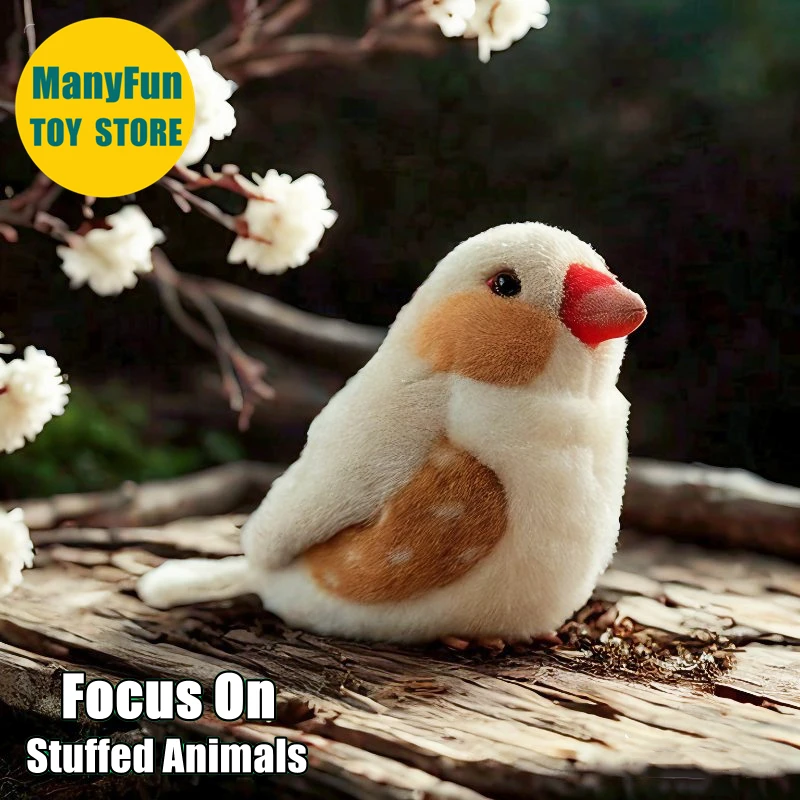 Pearl Finch Plush Toy, Realistic Zebra Finch Stuffed Animal, Lifelike Pearl Bird Plushie, Songbird Simulation Doll Gift
Pearl Finch Plush Toy, Realistic Zebra Finch Stuffed Animal, Lifelike Pearl Bird Plushie, Songbird Simulation Doll Gift