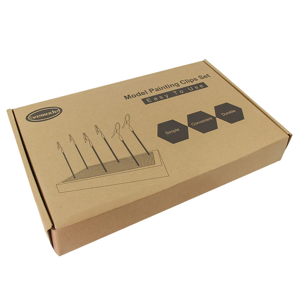 Набор зажимов для рисования модели Evemodel, картонная основа, 25 шт., зажимы типа «крокодил», бамбуковая палочка, инструмент для рисования GJJC20B
Набор зажимов для рисования модели Evemodel, картонная основа, 25 шт., зажимы типа «крокодил», бамбуковая палочка, инструмент для рисования GJJC20B