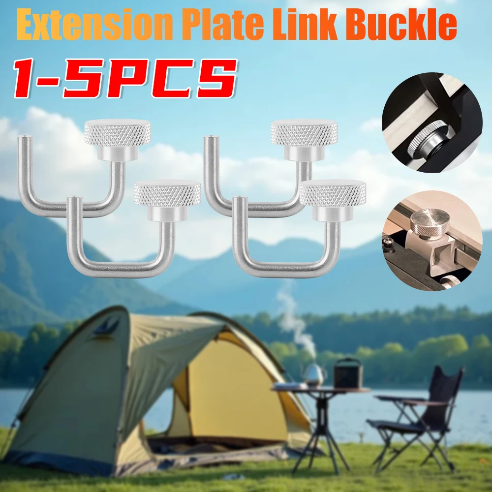 1-5PCS Extension Plate Link Buckles Camping Folding Table Connecting Hook Rail Joint Sliding Buckle for IGT Camping Table Access
1-5PCS Extension Plate Link Buckles Camping Folding Table Connecting Hook Rail Joint Sliding Buckle for IGT Camping Table Access