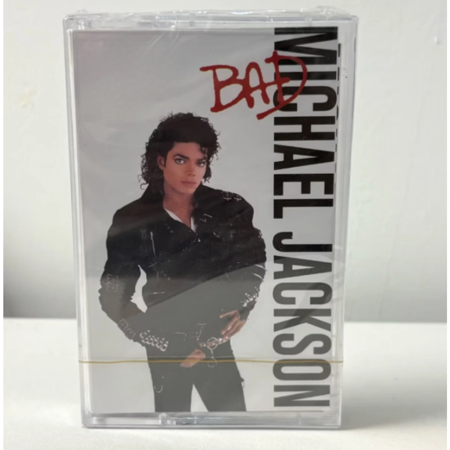 Retro Pop Music Cassette Tape "Bad" Classic Stage Style Portrait Cover Premium Collectible Tape for Pop Music Enthusiasts
Retro Pop Music Cassette Tape "Bad" Classic Stage Style Portrait Cover Premium Collectible Tape for Pop Music Enthusiasts