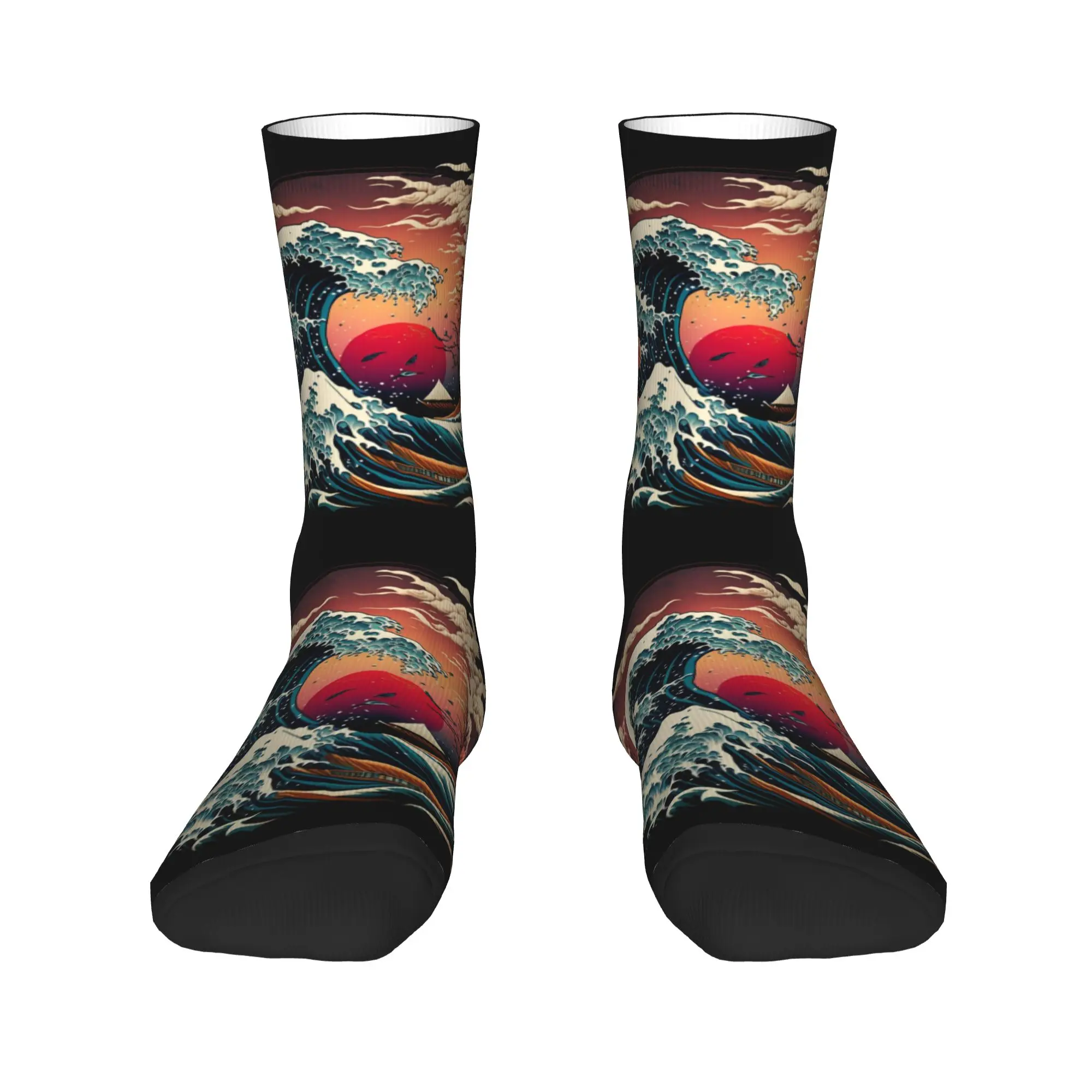 The Great Wave off Kanagawa Dress Socks for Men Women Warm Fashion Novelty Crew Socks
The Great Wave off Kanagawa Dress Socks for Men Women Warm Fashion Novelty Crew Socks