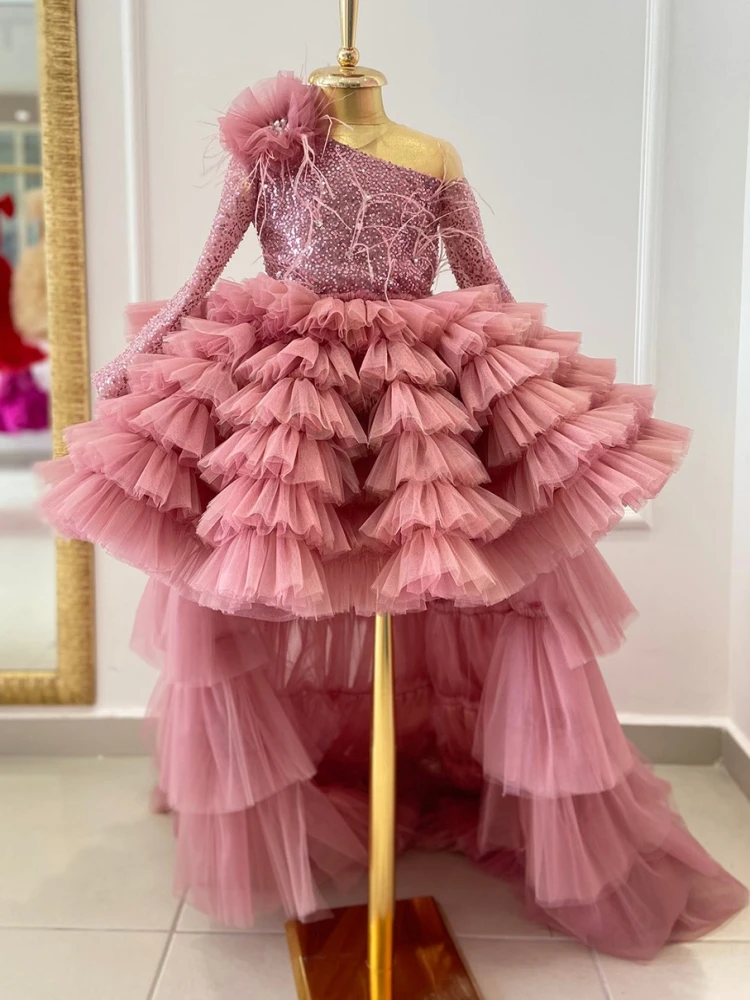 Tulle Flower Girl Dress for Wedding Appliques Princess Kids Children Ball Gown Little Baby First Communion Pageant Evening Party
Tulle Flower Girl Dress for Wedding Appliques Princess Kids Children Ball Gown Little Baby First Communion Pageant Evening Party