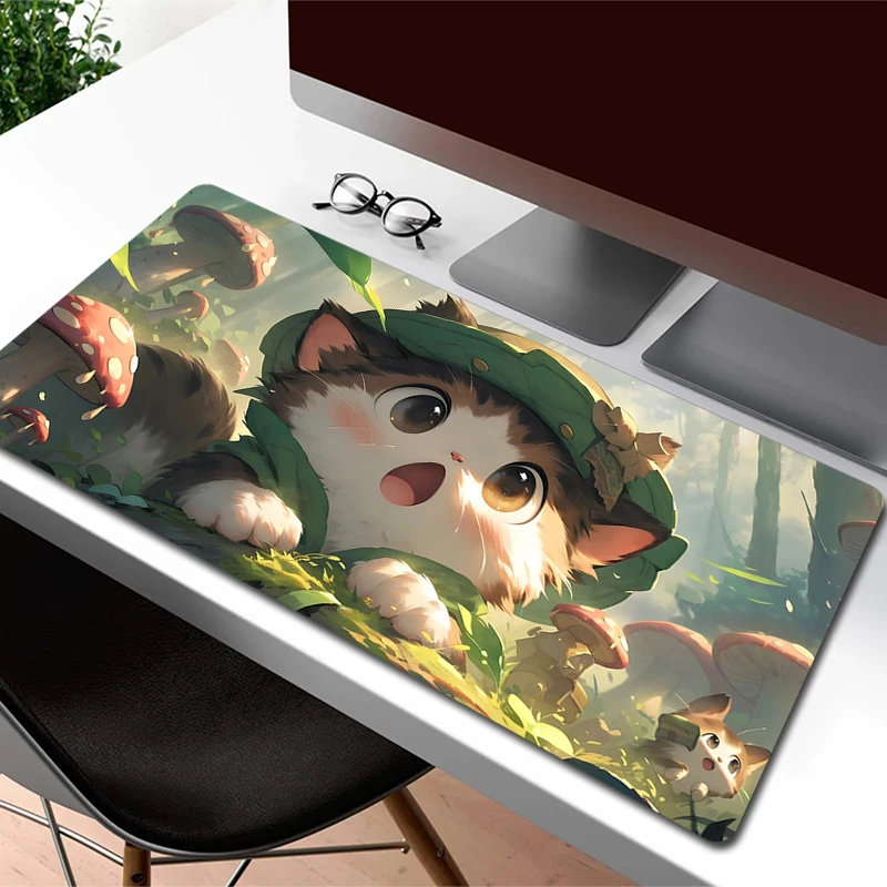 Cute Cat Rubber Keyboard Mousepad Game Table Mat Kawaii Large Gaming Mouse Pad Gamer Locking Edge Computer Mouse Mat Carpet XXL
Cute Cat Rubber Keyboard Mousepad Game Table Mat Kawaii Large Gaming Mouse Pad Gamer Locking Edge Computer Mouse Mat Carpet XXL