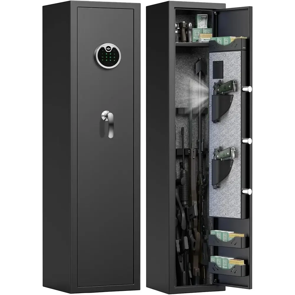 Secure Storage Solutions for Firearms: Digital Safes, Long Guns, Pistols, and Shotguns with Accessory Bag and Metal Case
Secure Storage Solutions for Firearms: Digital Safes, Long Guns, Pistols, and Shotguns with Accessory Bag and Metal Case