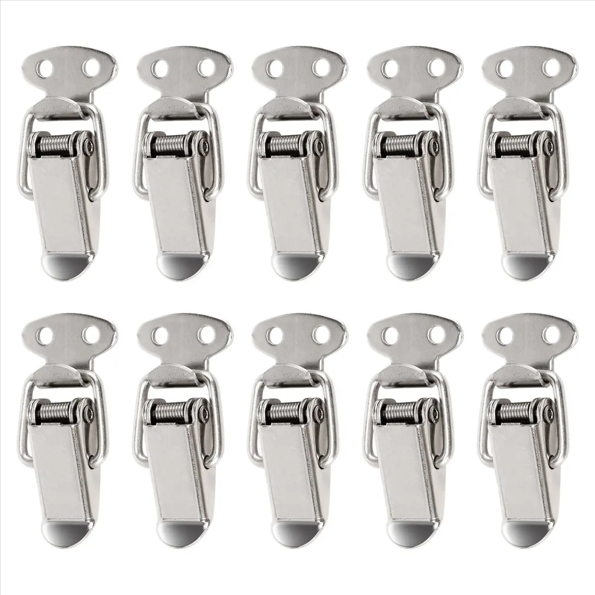 ABLG 10Pcs Cabinet Spring Loaded Iron Straight Loop Toggle 45Mm Length
ABLG 10Pcs Cabinet Spring Loaded Iron Straight Loop Toggle 45Mm Length