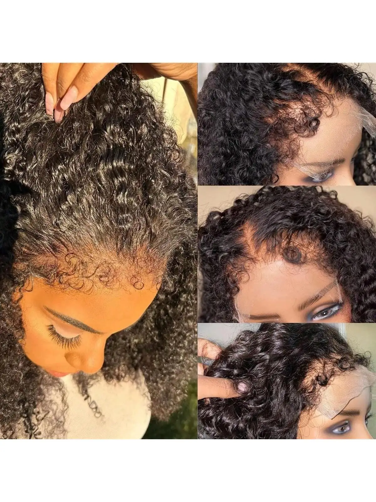 220% Density 4x4 Jerry Curly Edges Baby Hair Lace Wig Curly Lace Front Human Hair Wigs Kinky Curly Edges Lace Frontal Wig
220% Density 4x4 Jerry Curly Edges Baby Hair Lace Wig Curly Lace Front Human Hair Wigs Kinky Curly Edges Lace Frontal Wig