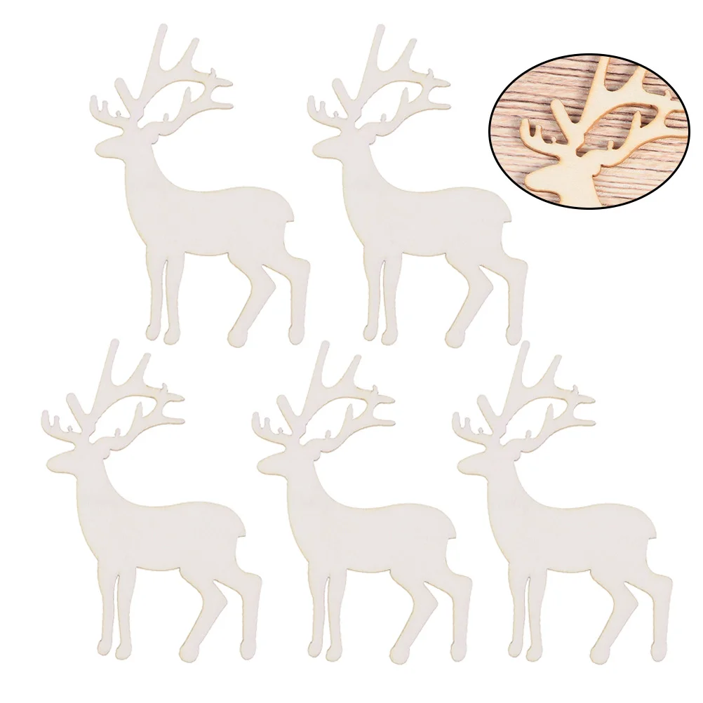10pcs Deer Wood Chip Decoration Unfinished Wooden Slices DIY Crafts Accessories Wall Home Decor Lightweight Durable Natural
10pcs Deer Wood Chip Decoration Unfinished Wooden Slices DIY Crafts Accessories Wall Home Decor Lightweight Durable Natural
