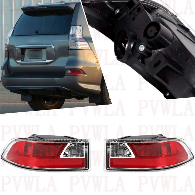 Pair Rear Bumper Reflector Without Bulbs 81681-60120 81671-60160 For Lexus GX460 2014 2015 2016 2017 2018 2019 2020
Pair Rear Bumper Reflector Without Bulbs 81681-60120 81671-60160 For Lexus GX460 2014 2015 2016 2017 2018 2019 2020