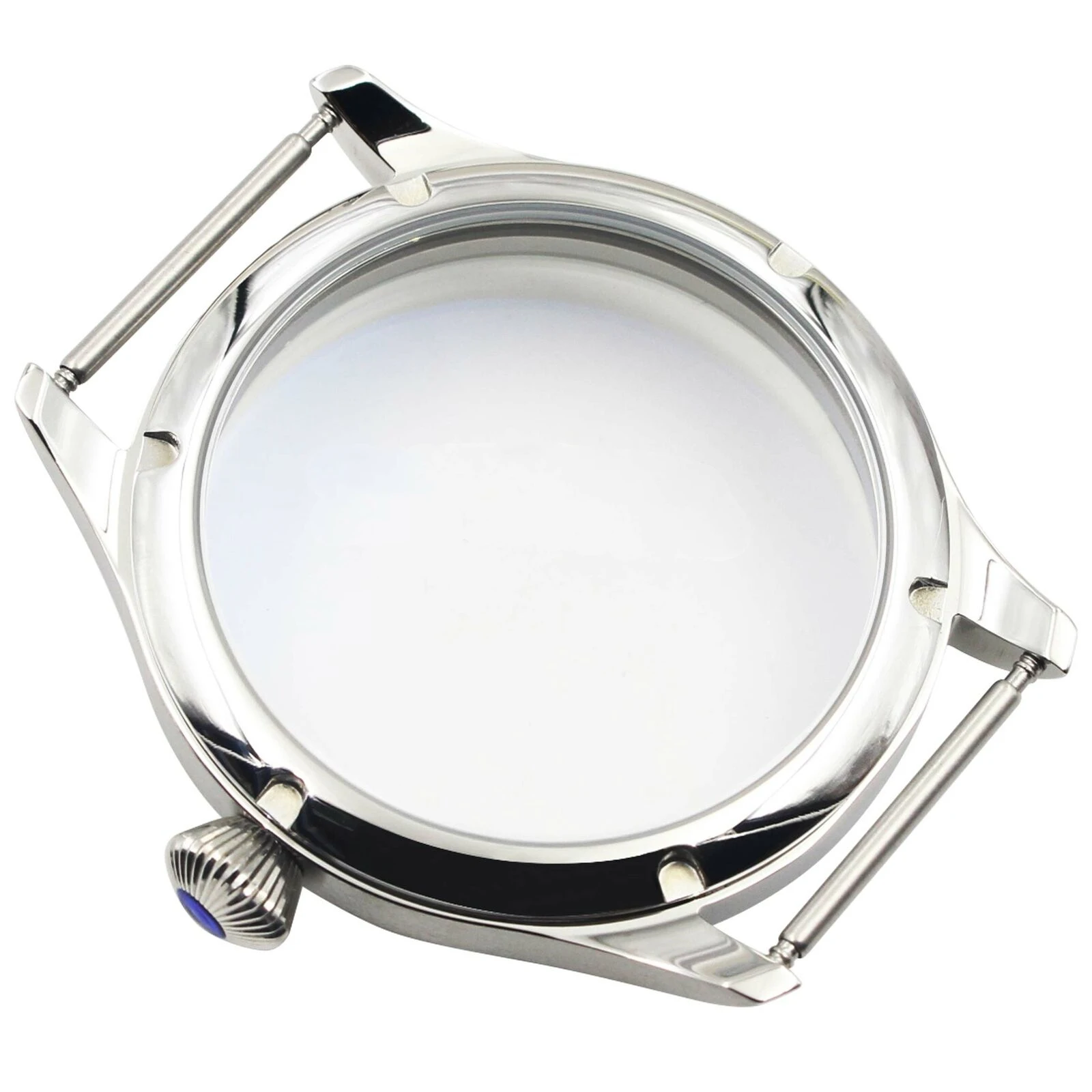 Stainless Watch Case 44mm for ETA 6497 for Seagull 6498 ST3600/ST3621 Hand Winding Movement Stainless Steel Watch Case Replace
Stainless Watch Case 44mm for ETA 6497 for Seagull 6498 ST3600/ST3621 Hand Winding Movement Stainless Steel Watch Case Replace