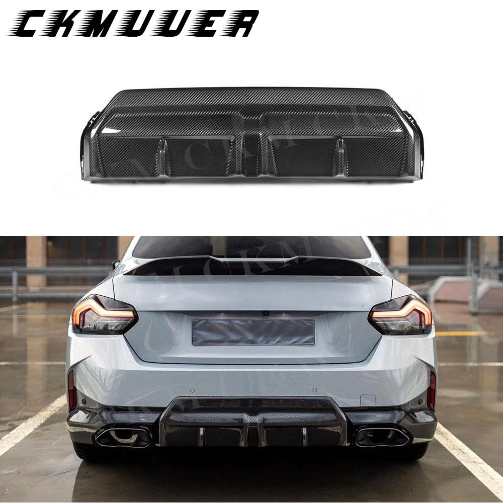 CKMUUER Real Carbon Fiber Rear Bumper Lip Bodykit for BMW 2 Series G42 M235i M240i Coupe 2022 + Rear Bumper Diffuser Chin Guard
CKMUUER Real Carbon Fiber Rear Bumper Lip Bodykit for BMW 2 Series G42 M235i M240i Coupe 2022 + Rear Bumper Diffuser Chin Guard