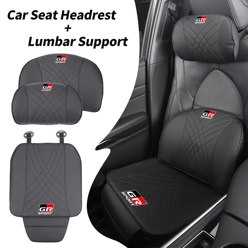 Car Seat Headrest Lumbar Support Neck Pillow Cushion Backrest For Toyota GR GAZOO RACING Prado Yaris Hilux Corolla Prius Avensi
Car Seat Headrest Lumbar Support Neck Pillow Cushion Backrest For Toyota GR GAZOO RACING Prado Yaris Hilux Corolla Prius Avensi