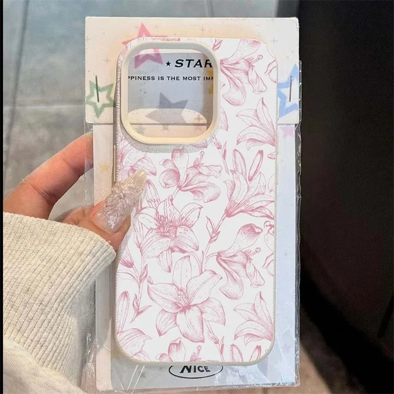 Elegant Pink Lily Phone Case For iPhone 11 12 13 Pro MAX 14 15 16 17 Plus 17Air Shockproof Soft TPU Back Phone Cover
Elegant Pink Lily Phone Case For iPhone 11 12 13 Pro MAX 14 15 16 17 Plus 17Air Shockproof Soft TPU Back Phone Cover