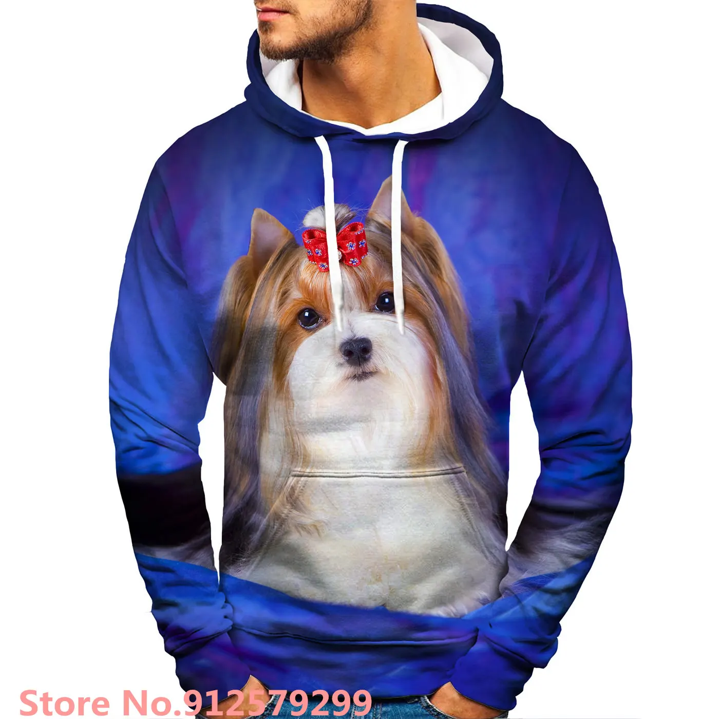 2022 Harajuku Fashion Animal Dog Hoodies Men's Casual Sweatshirts Hip Hop Streetwear Male Hooded Pullover Tops
2022 Harajuku Fashion Animal Dog Hoodies Men's Casual Sweatshirts Hip Hop Streetwear Male Hooded Pullover Tops