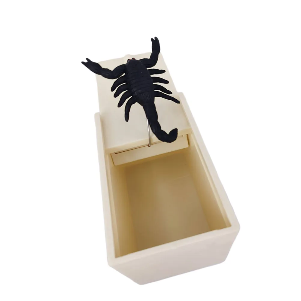 2Pcs Wooden with Realistic Wiggly Scorpion Inside Startles Anyone Funny Trick Prop for April Fool's Day Horrible Box
2Pcs Wooden with Realistic Wiggly Scorpion Inside Startles Anyone Funny Trick Prop for April Fool's Day Horrible Box