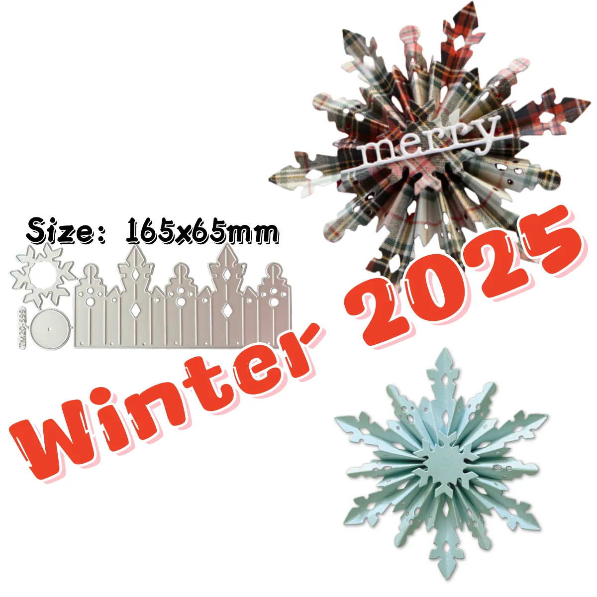 Snowflakes Winter Metal Cutting Dies for DIY Making Card Scrapbook Embossed Paper Album Craft Supplies Template Decoration
Snowflakes Winter Metal Cutting Dies for DIY Making Card Scrapbook Embossed Paper Album Craft Supplies Template Decoration