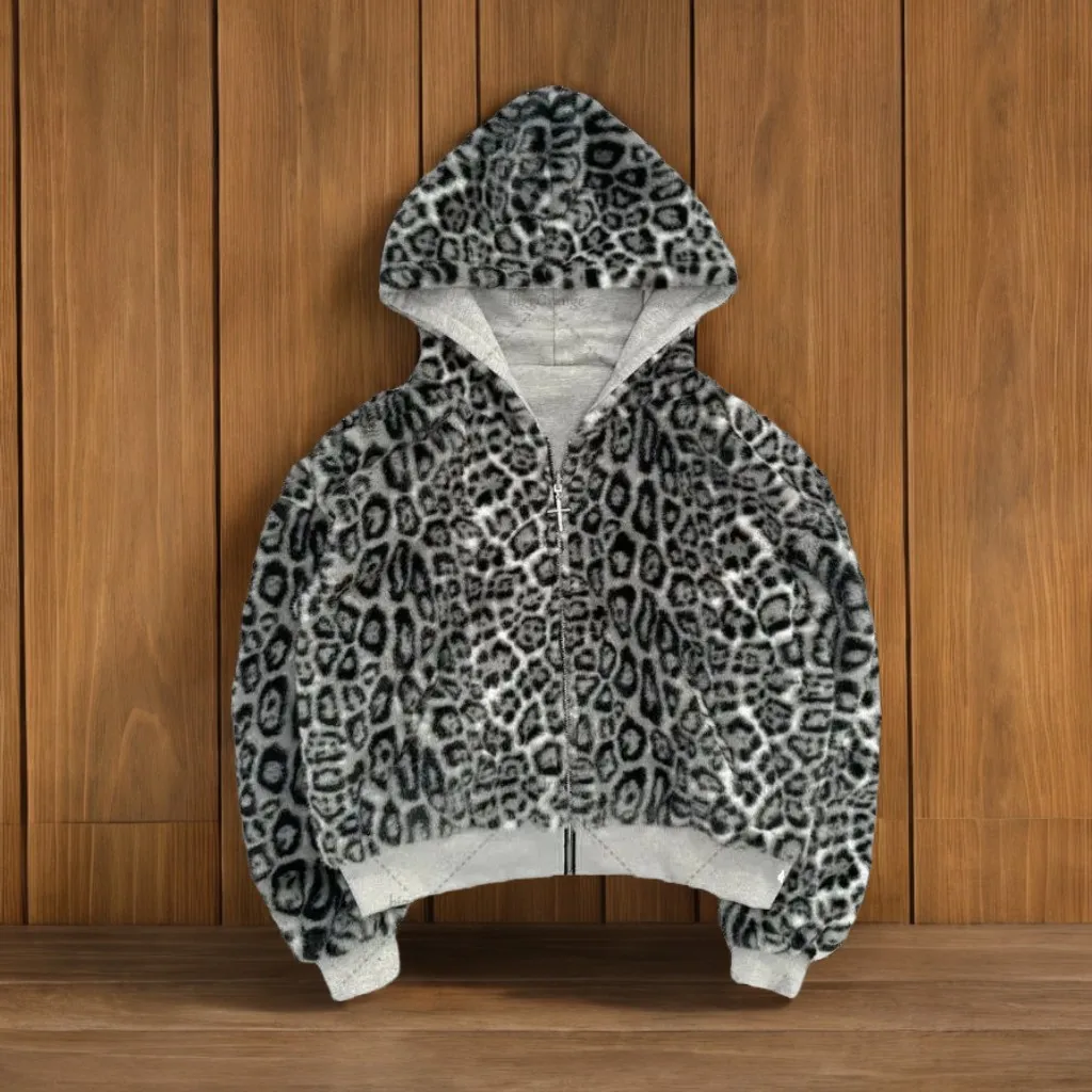 Hip-hop Casual Oversized Zipper Hoodie 2025 High Street Trendy Streetwear Women Y2K Harajuku Leopard Print Warm Plush Jacket Men
Hip-hop Casual Oversized Zipper Hoodie 2025 High Street Trendy Streetwear Women Y2K Harajuku Leopard Print Warm Plush Jacket Men