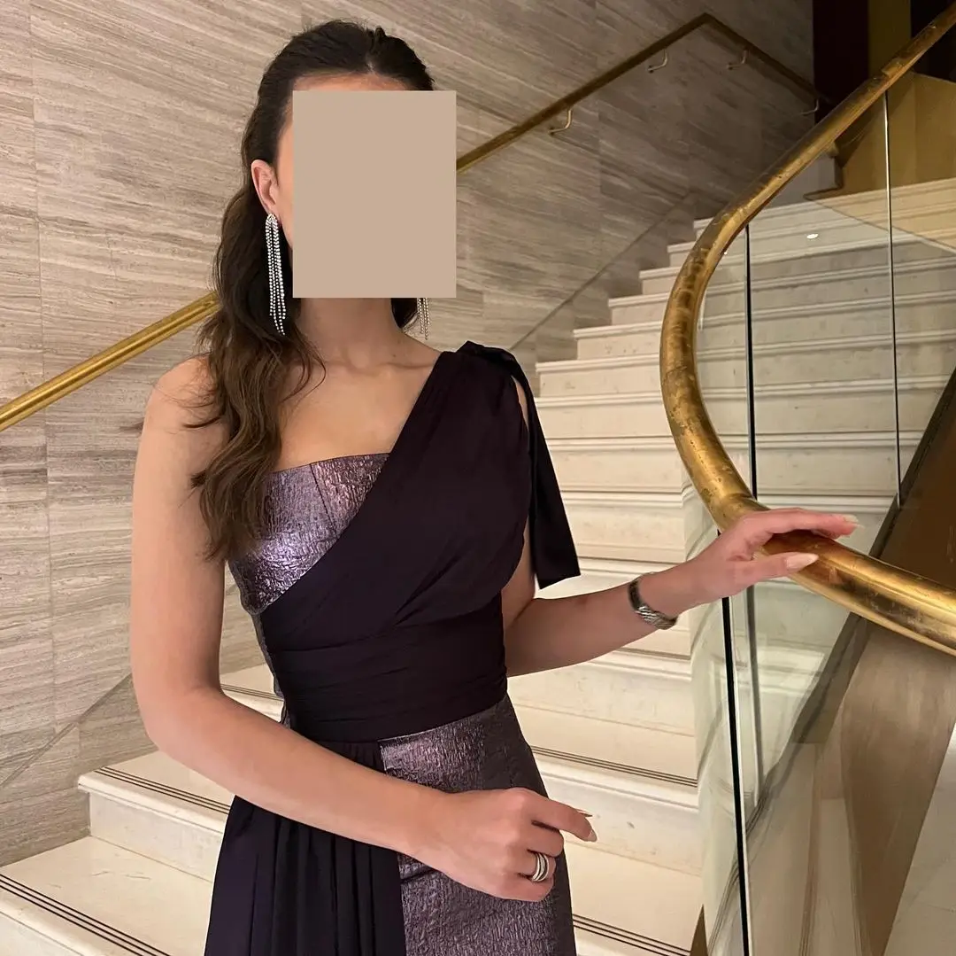 FLORINE TULIRAIN One-shoulder Sheath Zipper Up Purple Satin Simple Wedding Evening Dress Cocktail Prom Gown For Sexy Women
FLORINE TULIRAIN One-shoulder Sheath Zipper Up Purple Satin Simple Wedding Evening Dress Cocktail Prom Gown For Sexy Women
