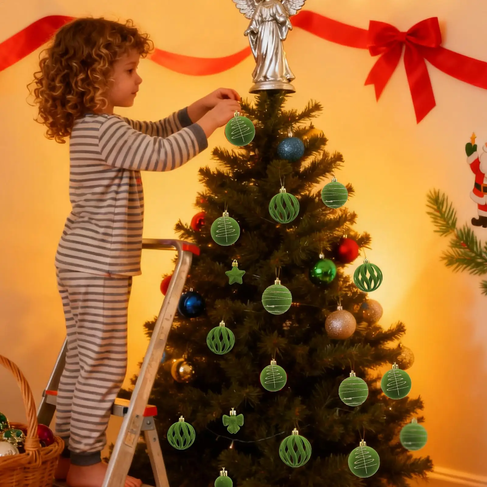 Shatterproof Christmas Ball Ornaments Set 35 Pieces Holiday Decoration Pendants Christmas Balls Decoration For Party Celebration
Shatterproof Christmas Ball Ornaments Set 35 Pieces Holiday Decoration Pendants Christmas Balls Decoration For Party Celebration