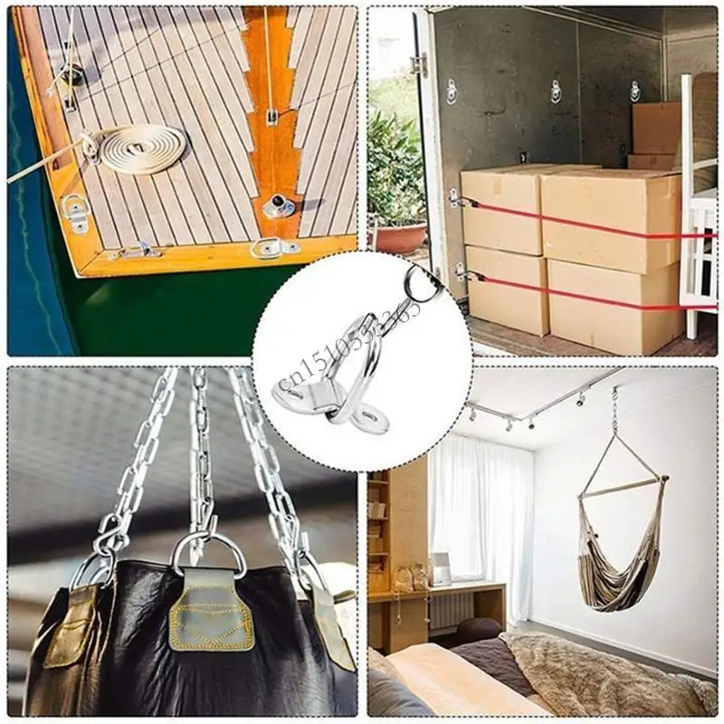 090E 10 шт. D-кольцевой болт на грузовой платформе, грузовой анкер, зажимы для крючков для ремня
090E 10 шт. D-кольцевой болт на грузовой платформе, грузовой анкер, зажимы для крючков для ремня