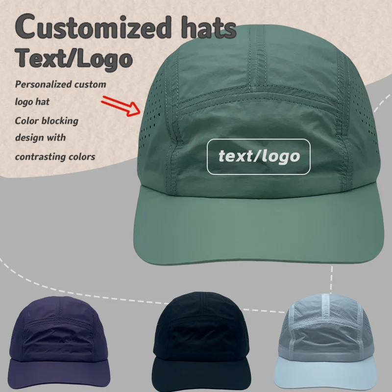 Custom Printed Logo Lightweight Perforated Sunshade Running Hat Men and Women Outdoor Breathable Quick Dry Sports Baseball Cap
Custom Printed Logo Lightweight Perforated Sunshade Running Hat Men and Women Outdoor Breathable Quick Dry Sports Baseball Cap