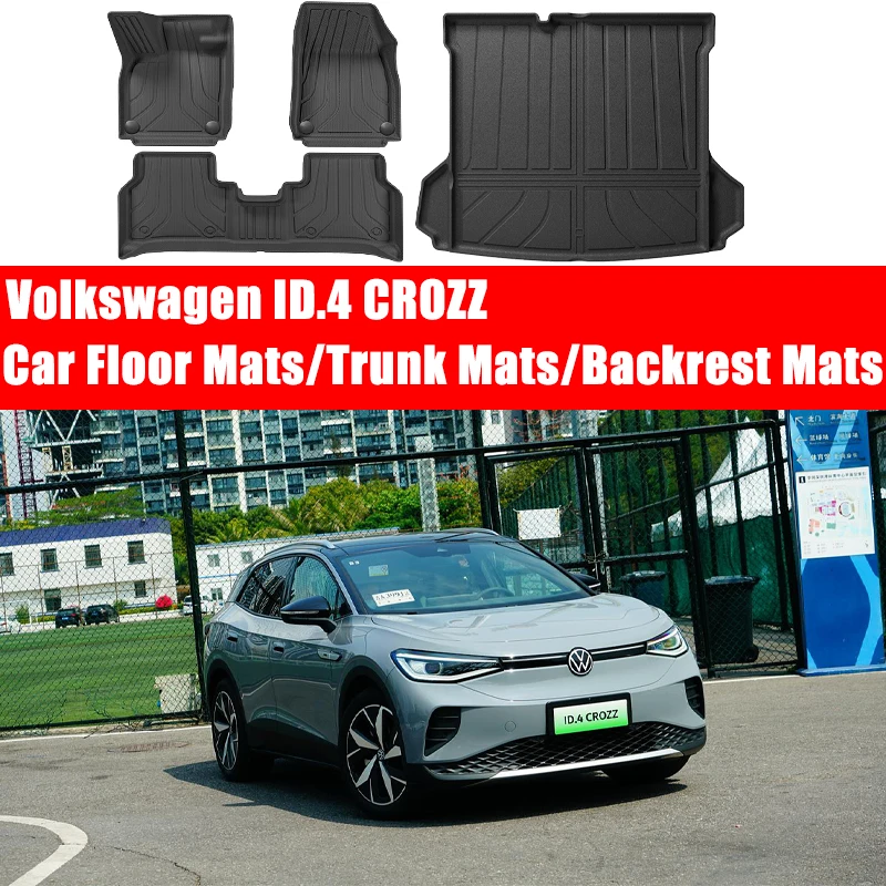 Автомобильные коврики для Volkswagen ID4 2021-2025, всепогодные водонепроницаемые и нескользящие коврики из ТПЭ, подкладка для грузового ящика, аксессуары для салона автомобиля
Автомобильные коврики для Volkswagen ID4 2021-2025, всепогодные водонепроницаемые и нескользящие коврики из ТПЭ, подкладка для грузового ящика, аксессуары для салона автомобиля