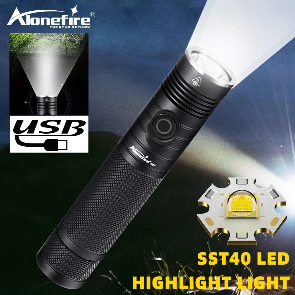 Alonefire X87 2000LM Ultra Bright 21700 Led Flashlight SST40 5V/2A Portable Rechargeable USB Torch Fishing Hunting
Alonefire X87 2000LM Ultra Bright 21700 Led Flashlight SST40 5V/2A Portable Rechargeable USB Torch Fishing Hunting