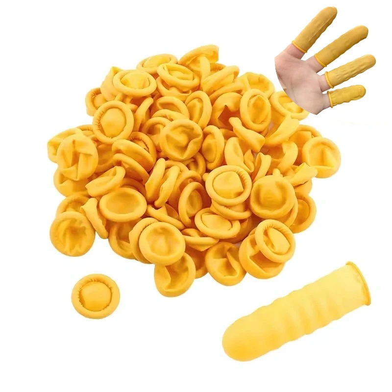 100PCS Disposable Yellow Finger Cots Dust-proof Anti-slip Multi-purpose Durable Fingertip Protectors for Daily Cleaning & Work
100PCS Disposable Yellow Finger Cots Dust-proof Anti-slip Multi-purpose Durable Fingertip Protectors for Daily Cleaning & Work