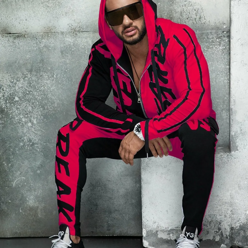 TPJB New Street Cross Border Men's Jackets Sport SuitS Hooded Monochrome Personality Hip Hop Zipper Cardigan Men's Sport Suit
TPJB New Street Cross Border Men's Jackets Sport SuitS Hooded Monochrome Personality Hip Hop Zipper Cardigan Men's Sport Suit