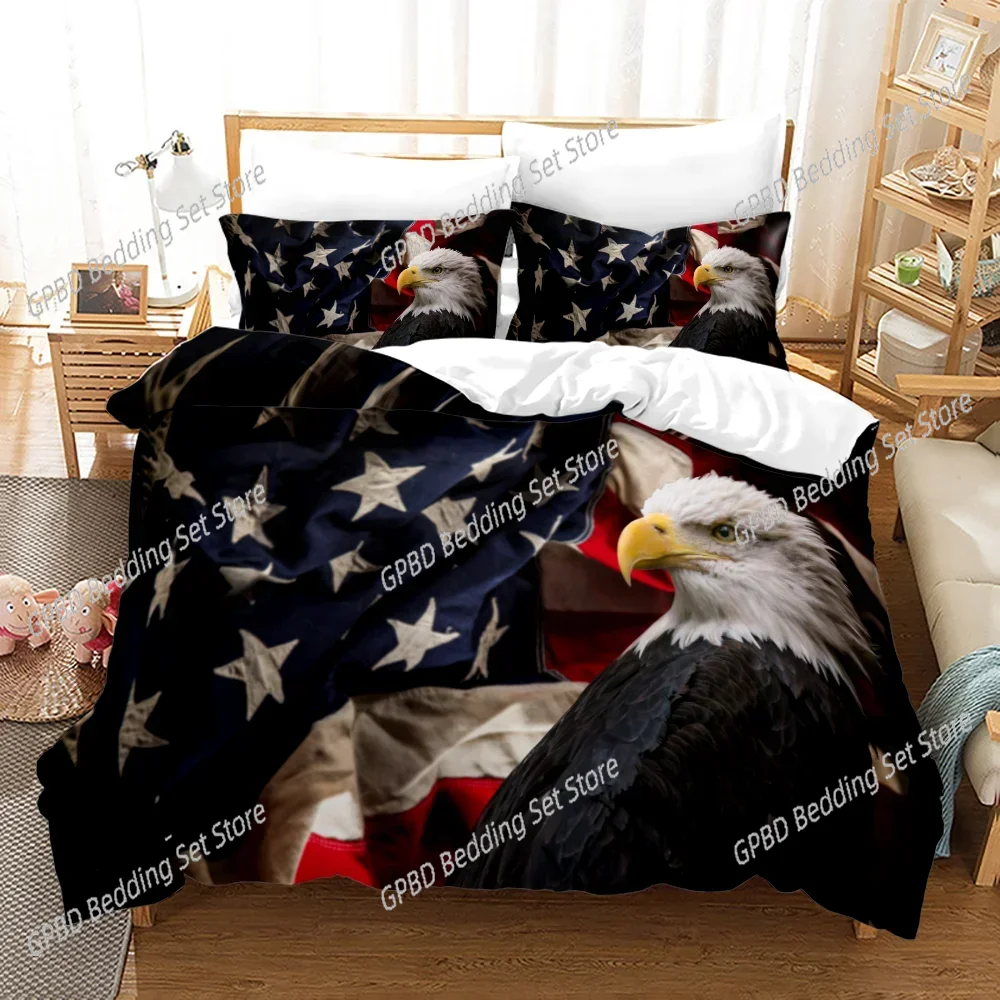 Fashion American Flag Bedding Set,Duvet Cover Comforter Bed Set Quilt Cover Pillowcase,King Queen Twin Size Boys Girls Adults
Fashion American Flag Bedding Set,Duvet Cover Comforter Bed Set Quilt Cover Pillowcase,King Queen Twin Size Boys Girls Adults