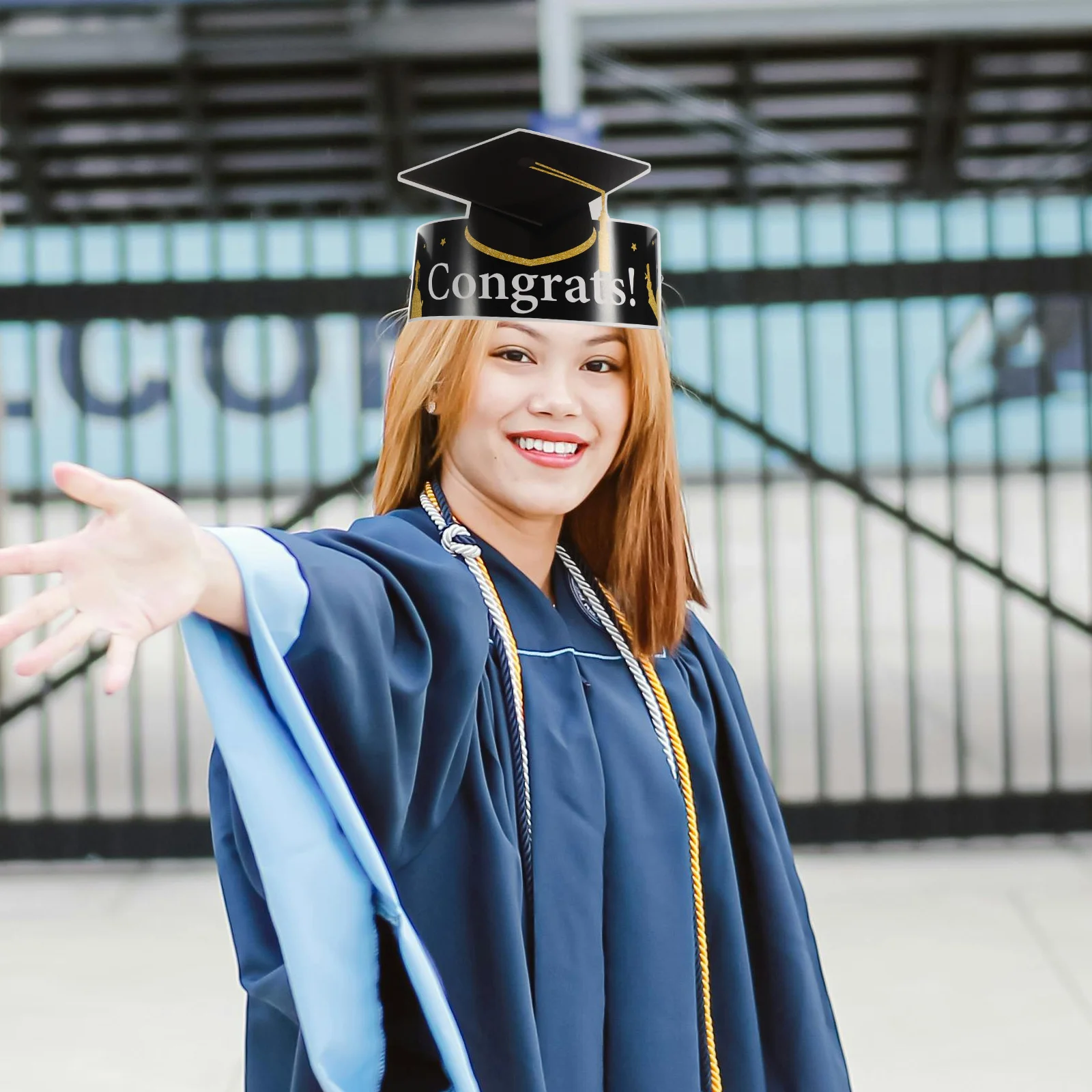 9pcs Adjustable Paper Paper Graduation Cap Hats DIY Craft Party Favors Party Graduation Cap for Kids Adults Fits Most People 
9pcs Adjustable Paper Paper Graduation Cap Hats DIY Craft Party Favors Party Graduation Cap for Kids Adults Fits Most People