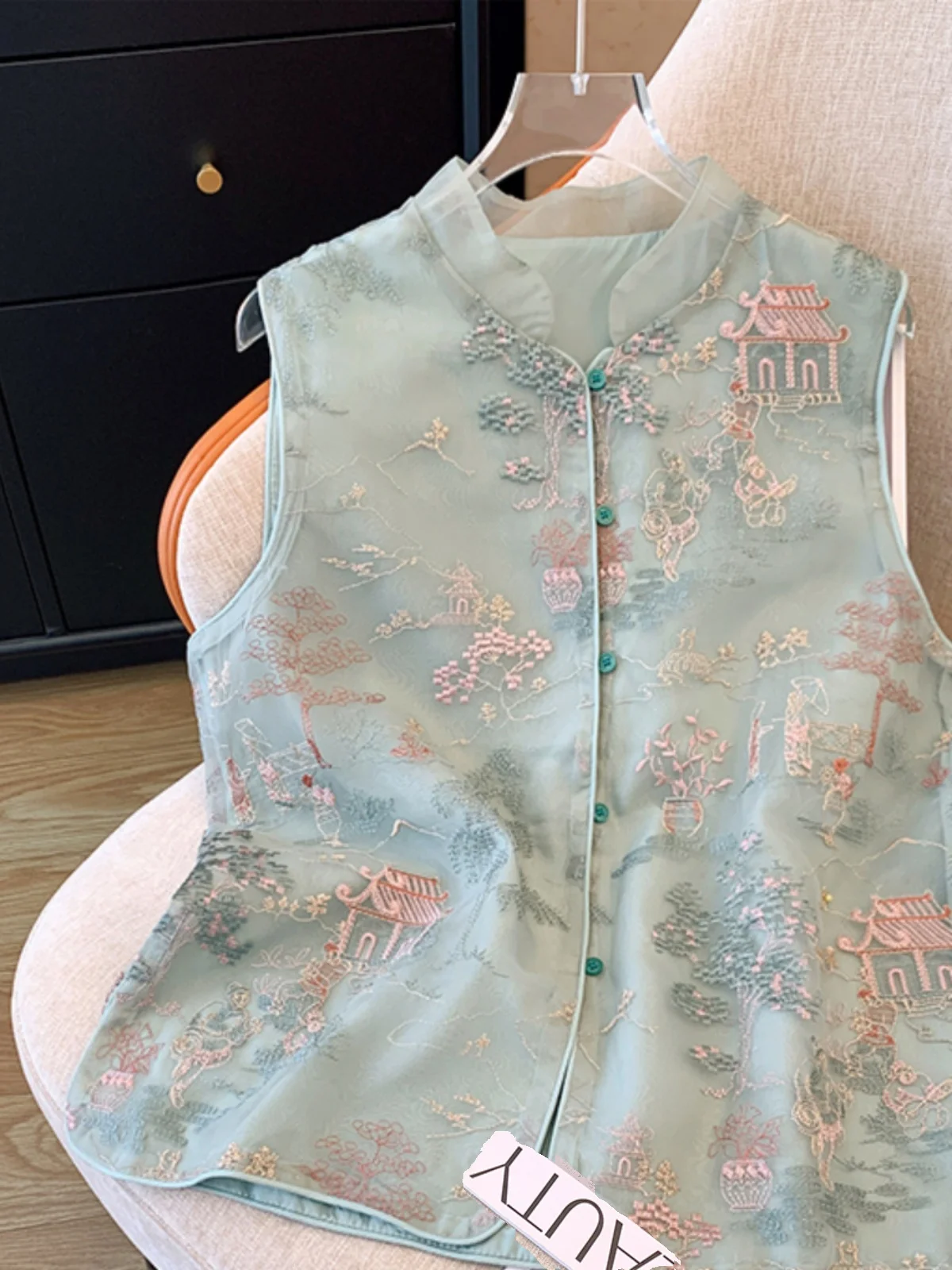 New Chinese Sle Embroidered Heavy Work European Organza Double Layer Women's Jaet Tang Costume Spring 2025 Faion
New Chinese Sle Embroidered Heavy Work European Organza Double Layer Women's Jaet Tang Costume Spring 2025 Faion