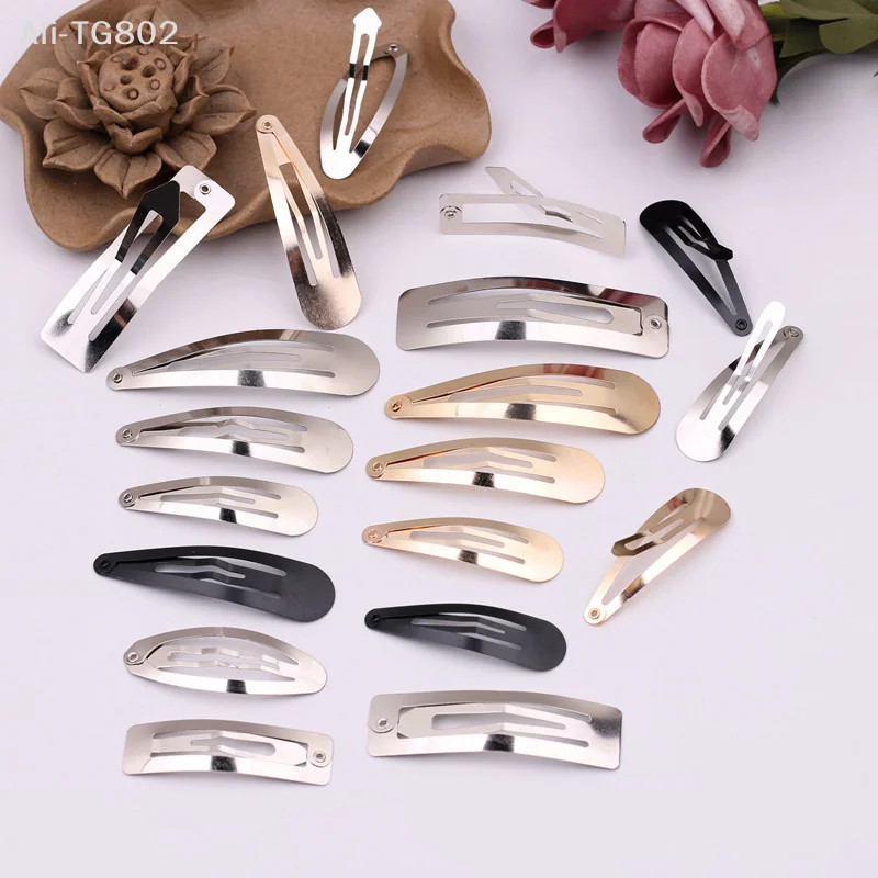 50Pcs Silver Paint Metal Snap Clips,Water Drop ,lank Baby Clips,For DIY Hair Clips Jewelry Making Base Barette Hairpins Pin
50Pcs Silver Paint Metal Snap Clips,Water Drop ,lank Baby Clips,For DIY Hair Clips Jewelry Making Base Barette Hairpins Pin