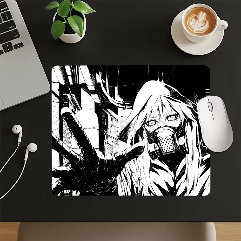 HYBXAXC Desk Mat Non Slip Small Mouse Pad Black White Gas Mask Anime Girl Art Design for Gaming Office Home Decor
HYBXAXC Desk Mat Non Slip Small Mouse Pad Black White Gas Mask Anime Girl Art Design for Gaming Office Home Decor