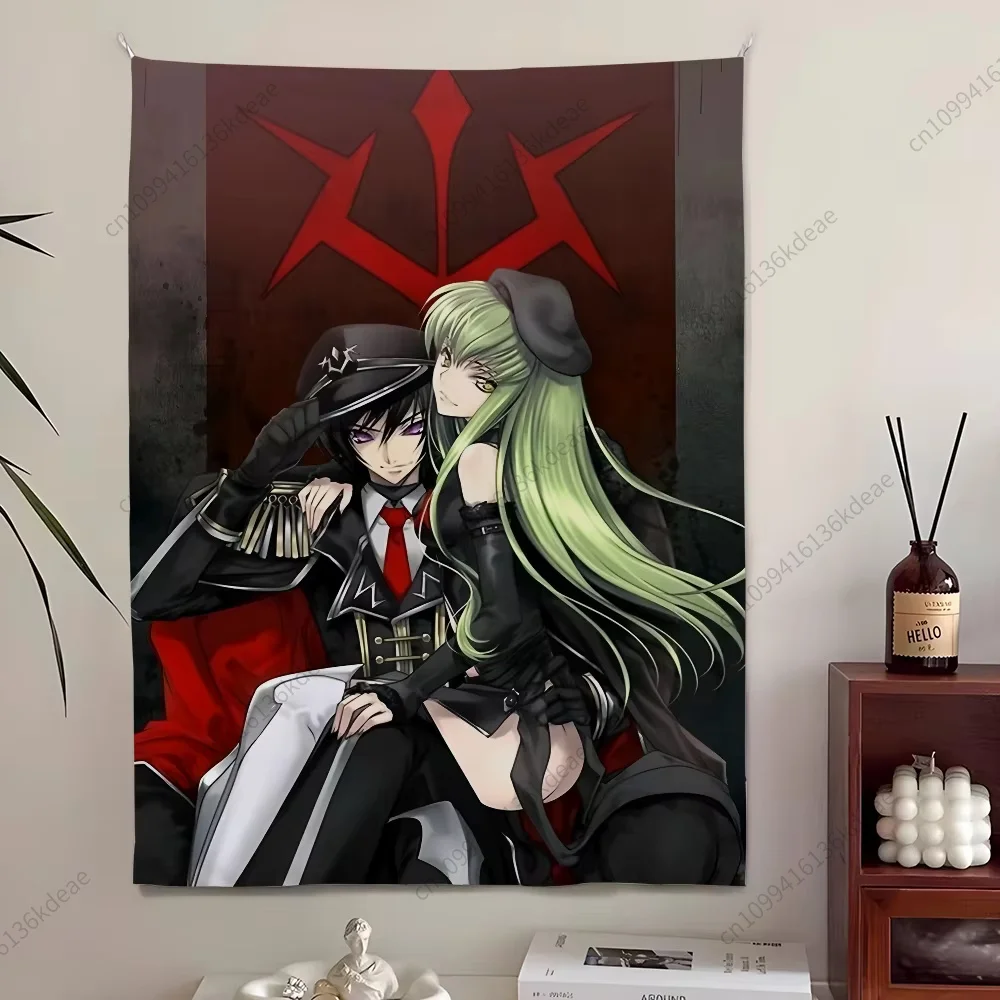 Cute Anime Poster Tapestry Code G-Geass Z-Zero Wall Tapestries Flags Party Hanging Background Banners Aesthetic Room Home Decor
Cute Anime Poster Tapestry Code G-Geass Z-Zero Wall Tapestries Flags Party Hanging Background Banners Aesthetic Room Home Decor