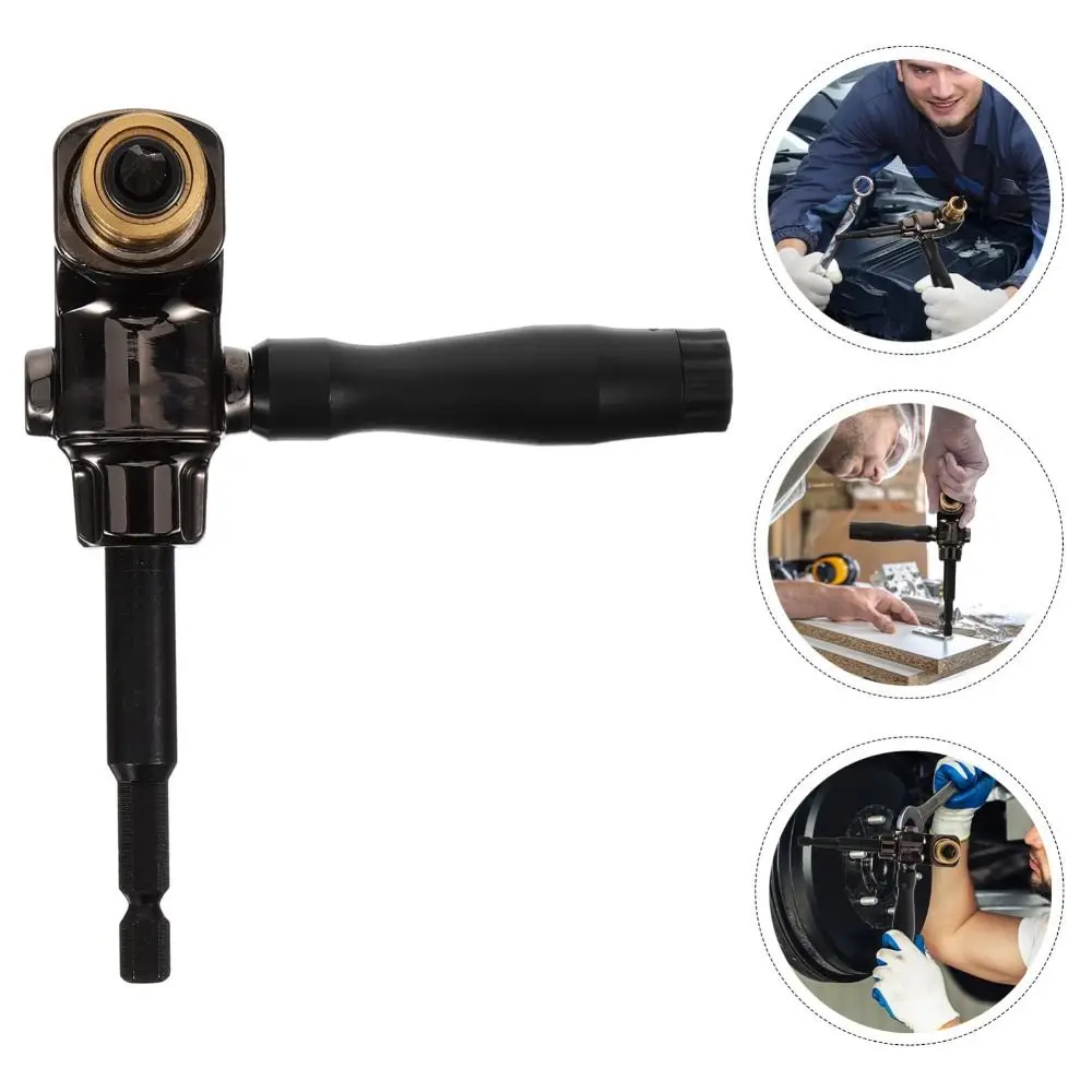 90 Degree Rotation Electric Drill Corner Device Quick Change Holder Flexible Bit Holder Electric Drill Driver Extension Rod
90 Degree Rotation Electric Drill Corner Device Quick Change Holder Flexible Bit Holder Electric Drill Driver Extension Rod