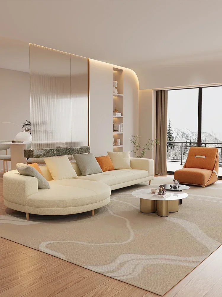 TAO Cream Style Fabric Sofa Modern Minimalist Living Room Furniture
TAO Cream Style Fabric Sofa Modern Minimalist Living Room Furniture