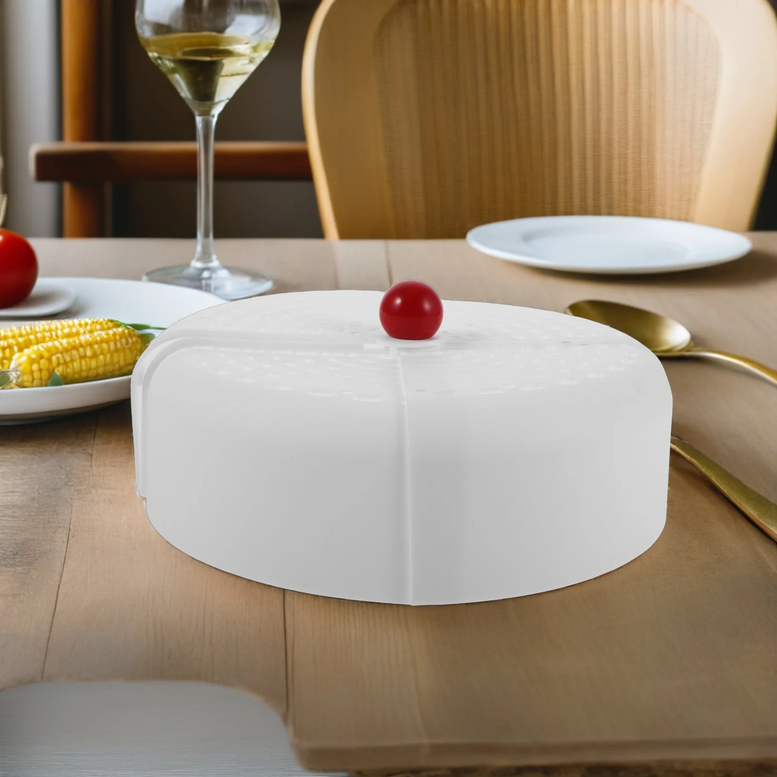 4pcs Foldable Food Splatter Guard Vented Kitchen Cover For Fruits Vegetables Collapsible Plate Lid With Steam Ventilation
4pcs Foldable Food Splatter Guard Vented Kitchen Cover For Fruits Vegetables Collapsible Plate Lid With Steam Ventilation