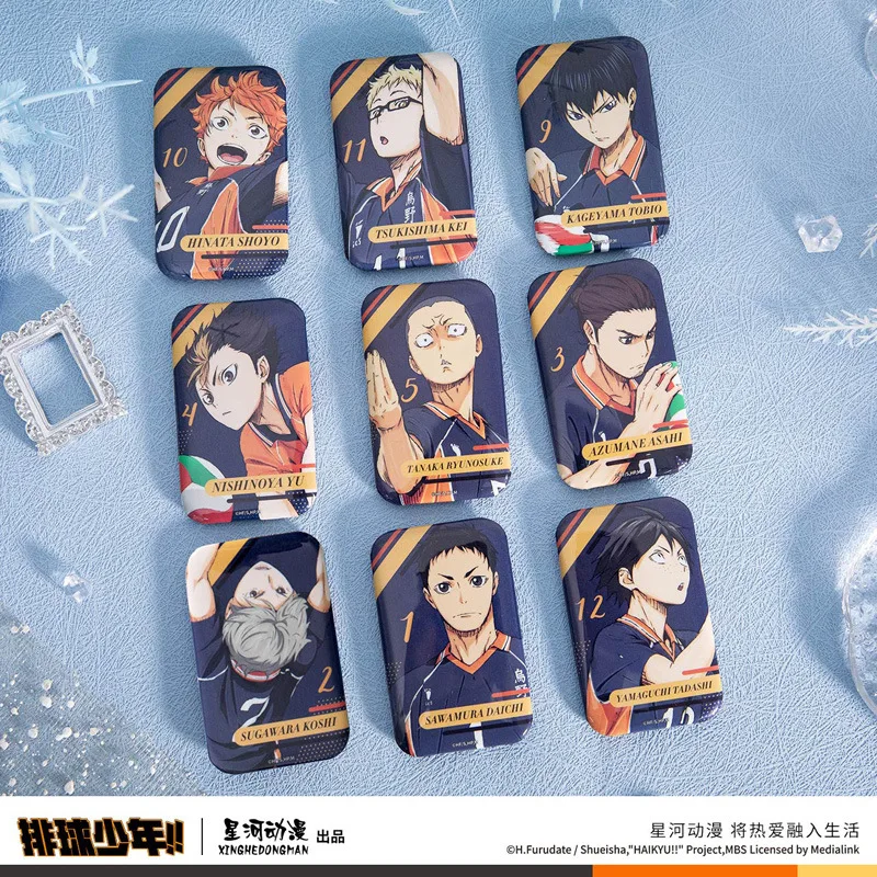 Haikyuu!!Kei Tsukishima Sugawara Koushi Sawamura Daichi China Asahi Azumane Tanaka Official Authorization Number series Badge
Haikyuu!!Kei Tsukishima Sugawara Koushi Sawamura Daichi China Asahi Azumane Tanaka Official Authorization Number series Badge