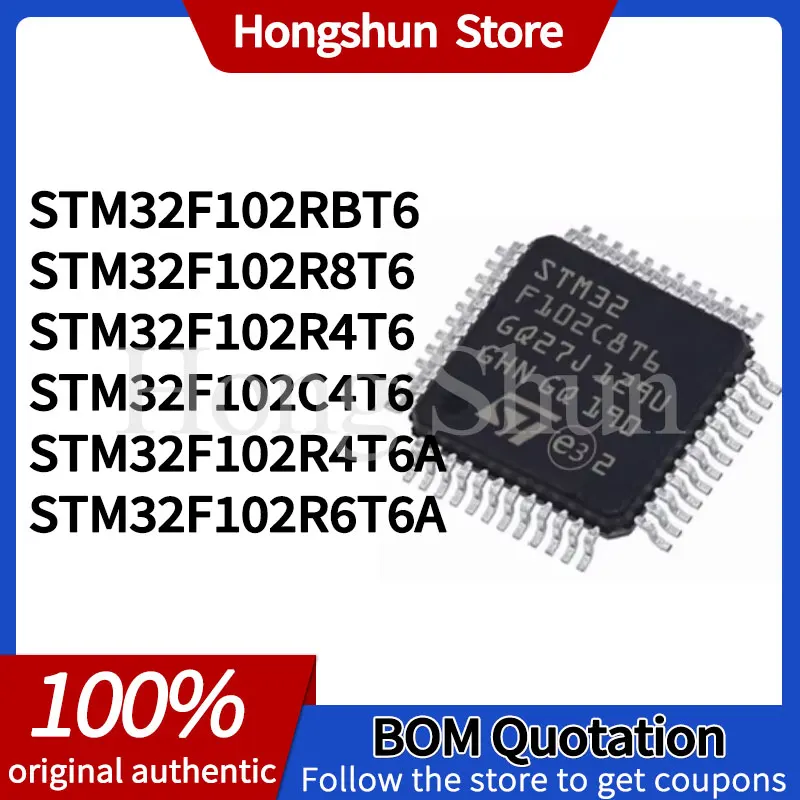STM32F102R4T6 STM32F102R4T6A STM32F102R8T6 STM32F102RBT6 STM32F102R6T6A STM32F102C4T6 Black PC casing
STM32F102R4T6 STM32F102R4T6A STM32F102R8T6 STM32F102RBT6 STM32F102R6T6A STM32F102C4T6 Black PC casing