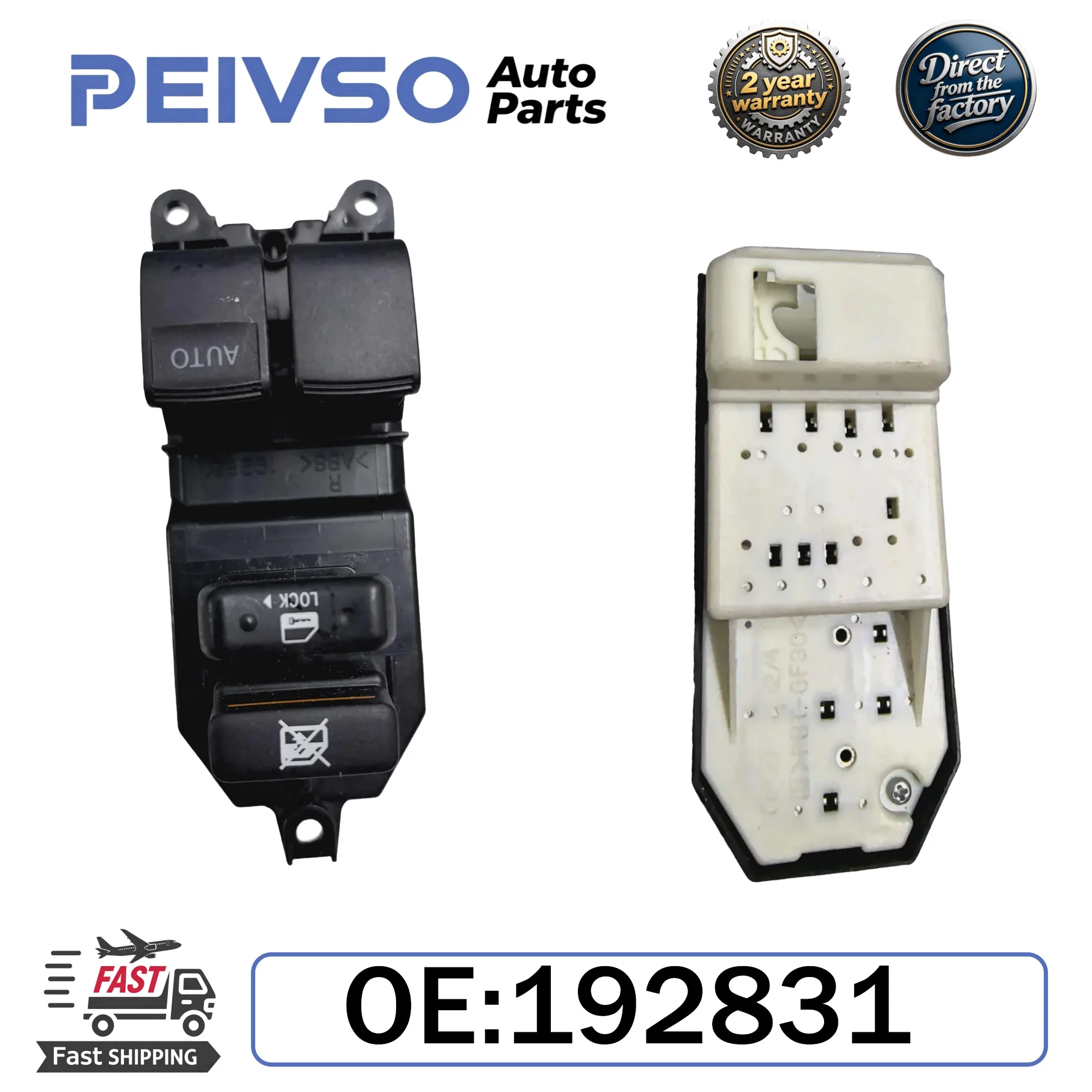 PEIVSO New Renovation 192831 969-0B89 RHD Front Right Master Power Window Switch for Toyota Yaris 2008-2012
PEIVSO New Renovation 192831 969-0B89 RHD Front Right Master Power Window Switch for Toyota Yaris 2008-2012