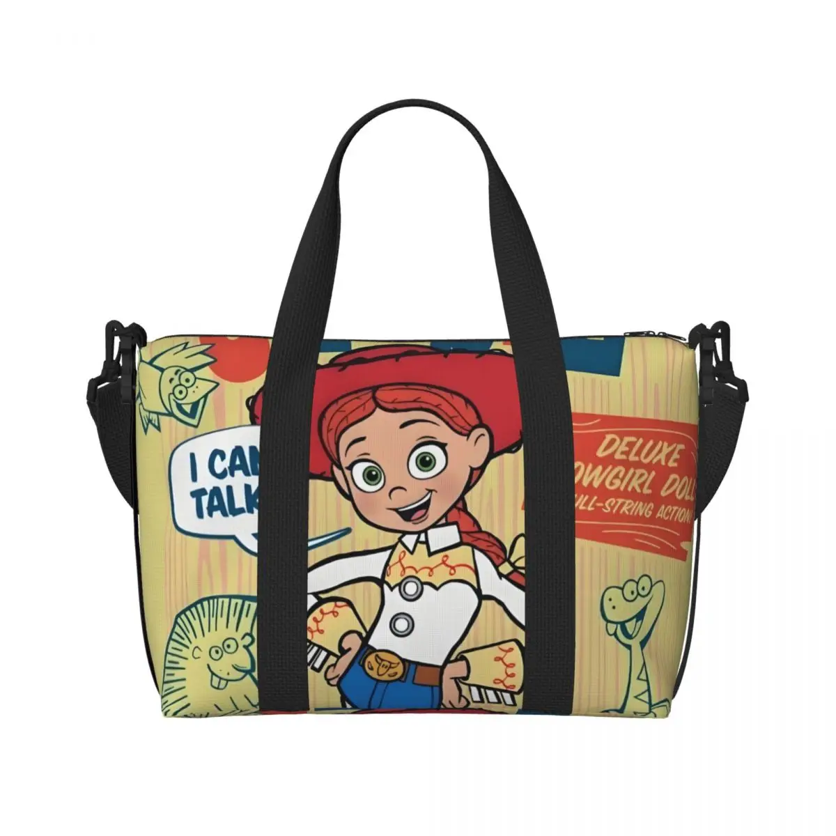 Custom Large Toy Story Vintage Tote Bag for Women Characters Shopper Shoulder Gym Beach Travel Bag 
Custom Large Toy Story Vintage Tote Bag for Women Characters Shopper Shoulder Gym Beach Travel Bag