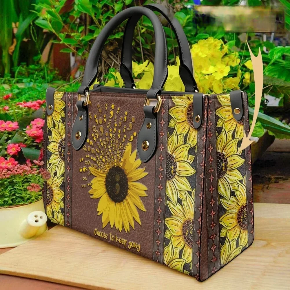 Sunflower Peace Sign Ladies Handbags Autism Awareness Female Tote Bags Women's Shopper Bags Faith Hope Love Print Totes Mochila
Sunflower Peace Sign Ladies Handbags Autism Awareness Female Tote Bags Women's Shopper Bags Faith Hope Love Print Totes Mochila