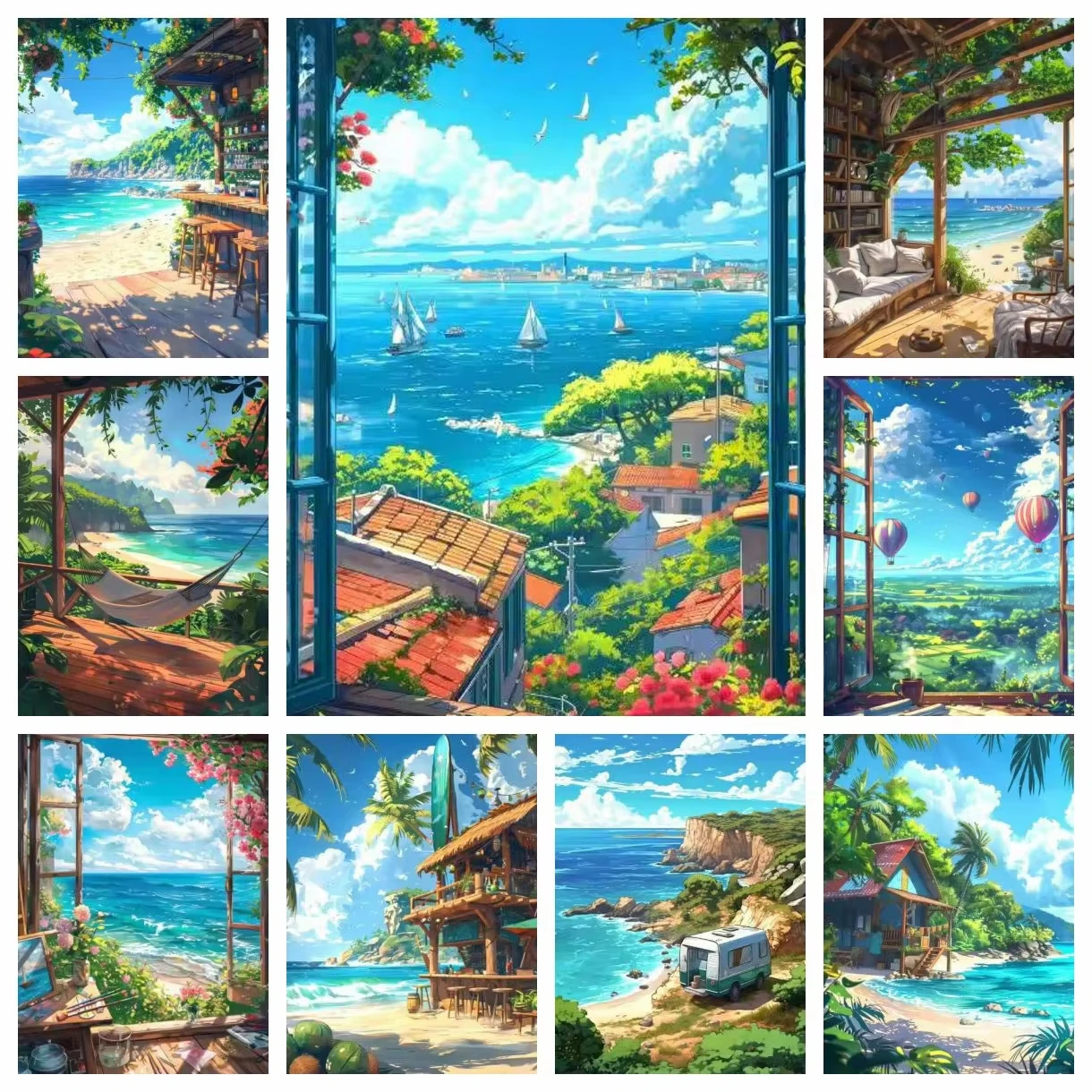 Blue Cabin Beach Forest 5D DIY Full Round Diamond Painting Various Animal Home Living Room Bedroom Aesthetic Bar Decoration
Blue Cabin Beach Forest 5D DIY Full Round Diamond Painting Various Animal Home Living Room Bedroom Aesthetic Bar Decoration