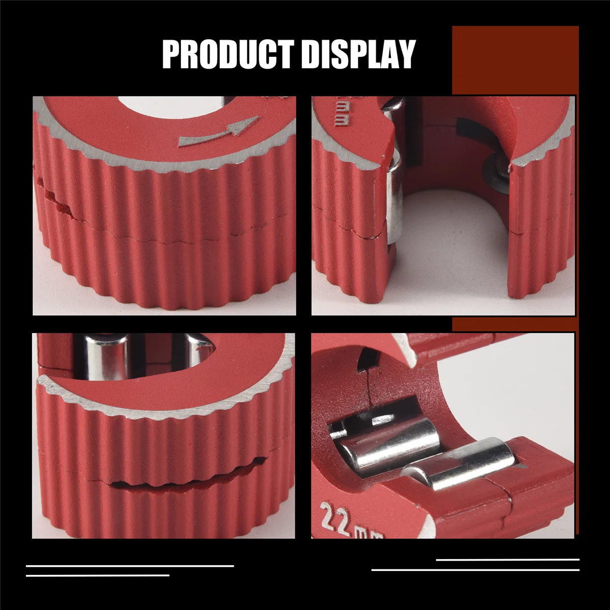 Better Quality 2PCS 15mm & 22mm Copper Pipe Cutter Mini Auto Pipe Slice Tool Zinc Alloy Tube Cutter for Cutting Copper Aluminum
Better Quality 2PCS 15mm & 22mm Copper Pipe Cutter Mini Auto Pipe Slice Tool Zinc Alloy Tube Cutter for Cutting Copper Aluminum