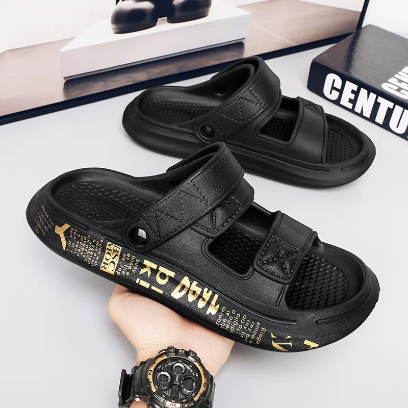 Outdoor Lightweight Men's Sandals Fashion EVA Man Beach Shoes Comfortable Breathable Male Slippers Summer Non-slip Garden Shoes
Outdoor Lightweight Men's Sandals Fashion EVA Man Beach Shoes Comfortable Breathable Male Slippers Summer Non-slip Garden Shoes